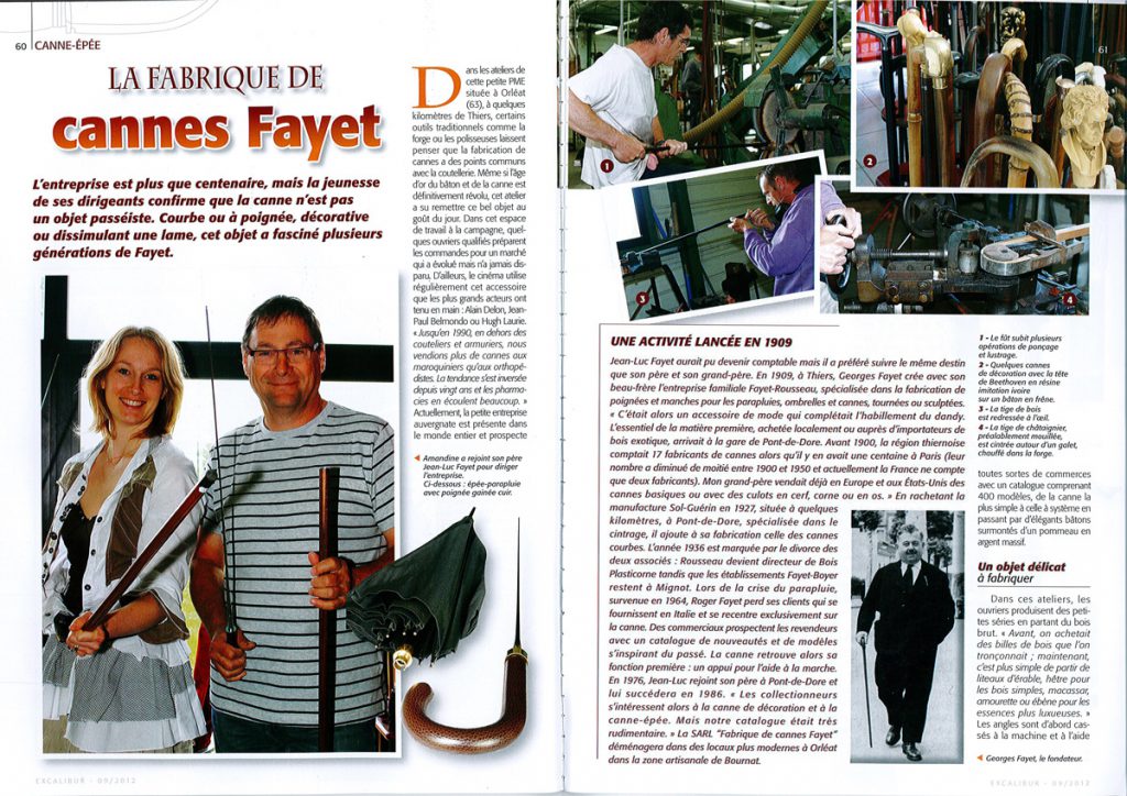 Article excalibur Cannes Fayet