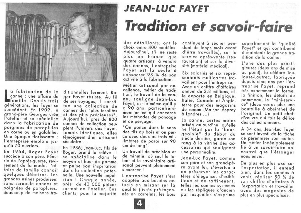 Presse 1993 Jean Luc Fayet